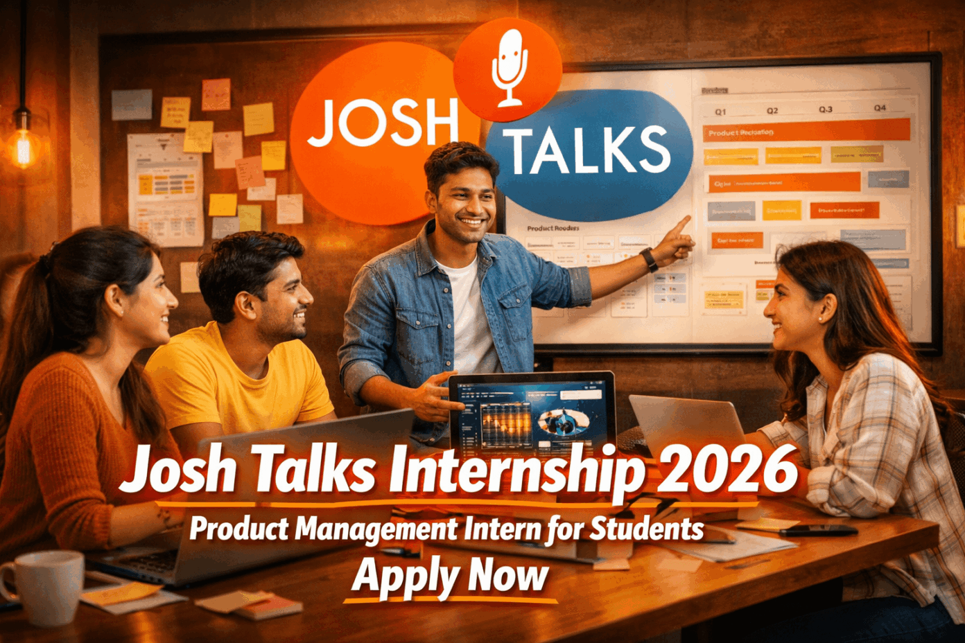 Josh Talks Internship 2026 Product Management