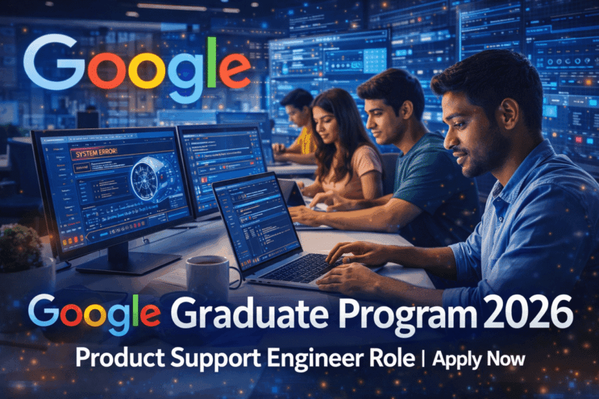 Google Graduate Program 2026 Product Support Engineer