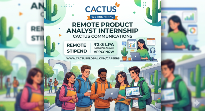 Remote Product Analyst Internship