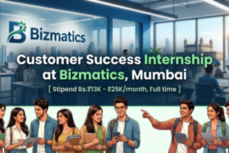 Bizmatics Internship 2026 Customer Success Mumbai
