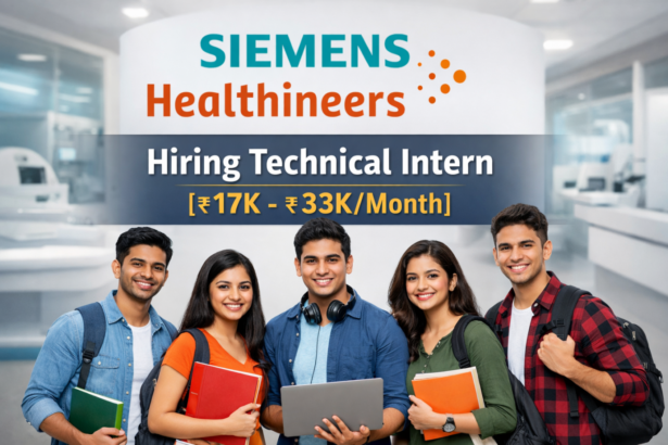 Siemens Technical Internship 2026 Bangalore Apply