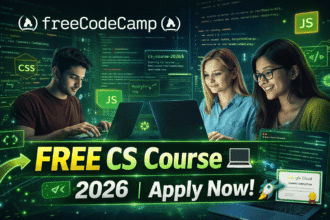 FreeCodeCamp Free CS Course 2026
