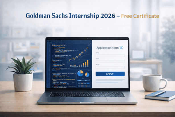 Goldman Sachs Internship 2026 Free Certificate