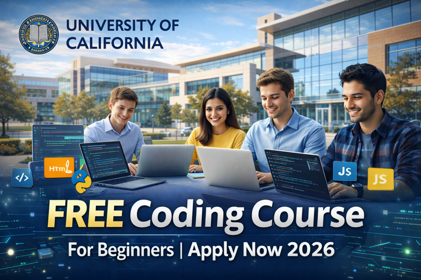 University California Free Coding Course Beginners
