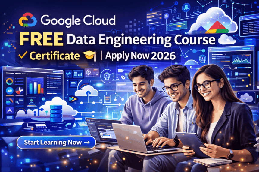 Google Cloud Data Engineering Free Course Apply
