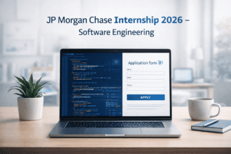 JP Morgan Internship 2026 Software Engineer Apply