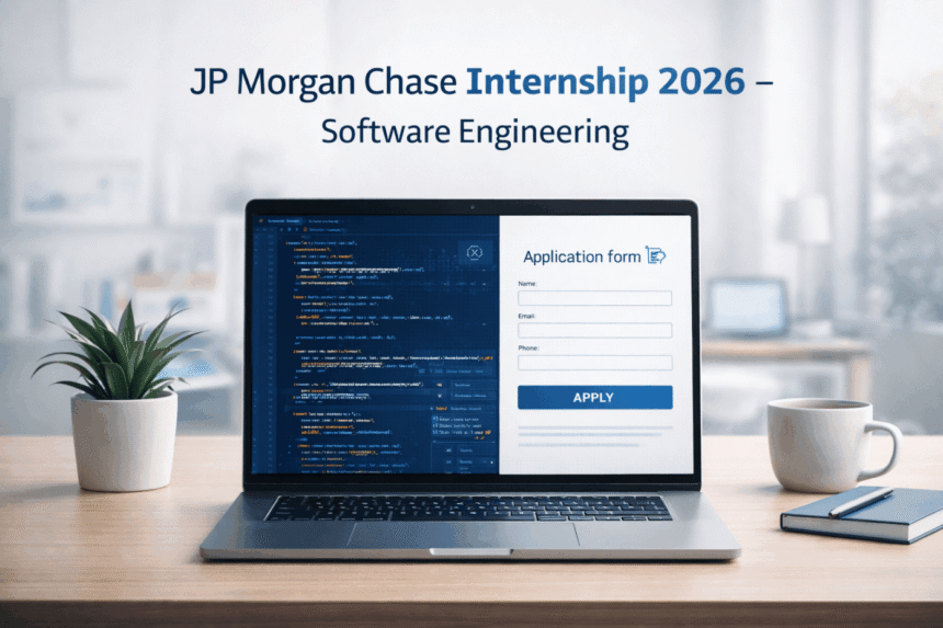 JP Morgan Internship 2026 Software Engineer Apply