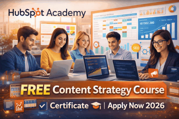 HubSpot Content Strategy Course Free Certificate