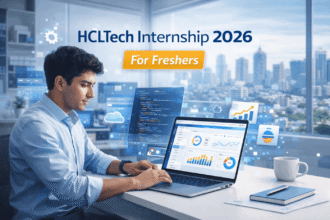 HCLTech Internship 2026 Freshers Bangalore Apply