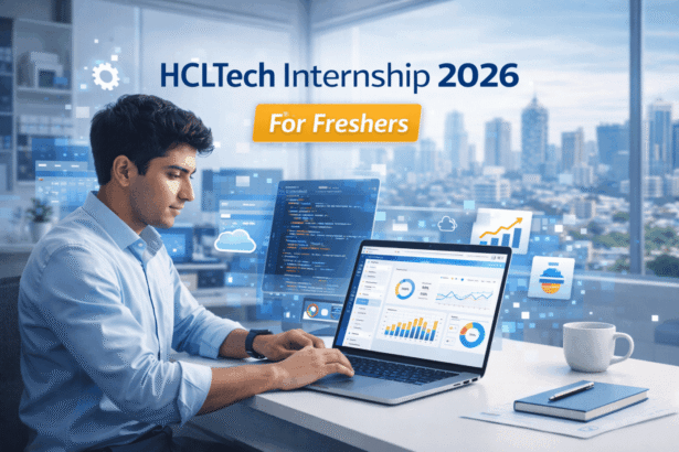HCLTech Internship 2026 Freshers Bangalore Apply
