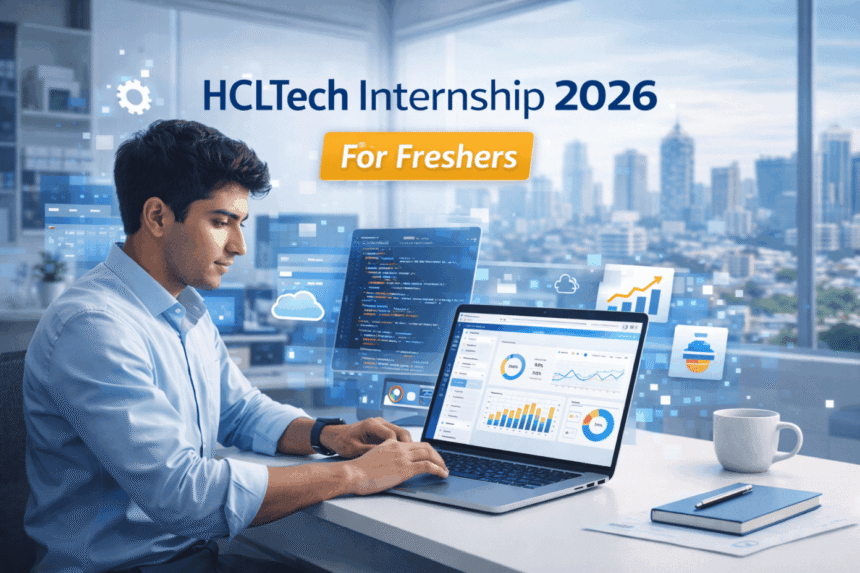 HCLTech Internship 2026 Freshers Bangalore Apply