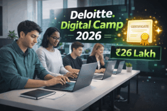 Deloitte Digital Camp 2026 Free Internship Apply