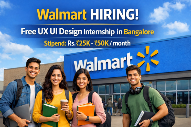 Walmart UX UI Internship 2026