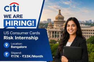 Citi Internship 2026 Risk Role Bangalore Apply